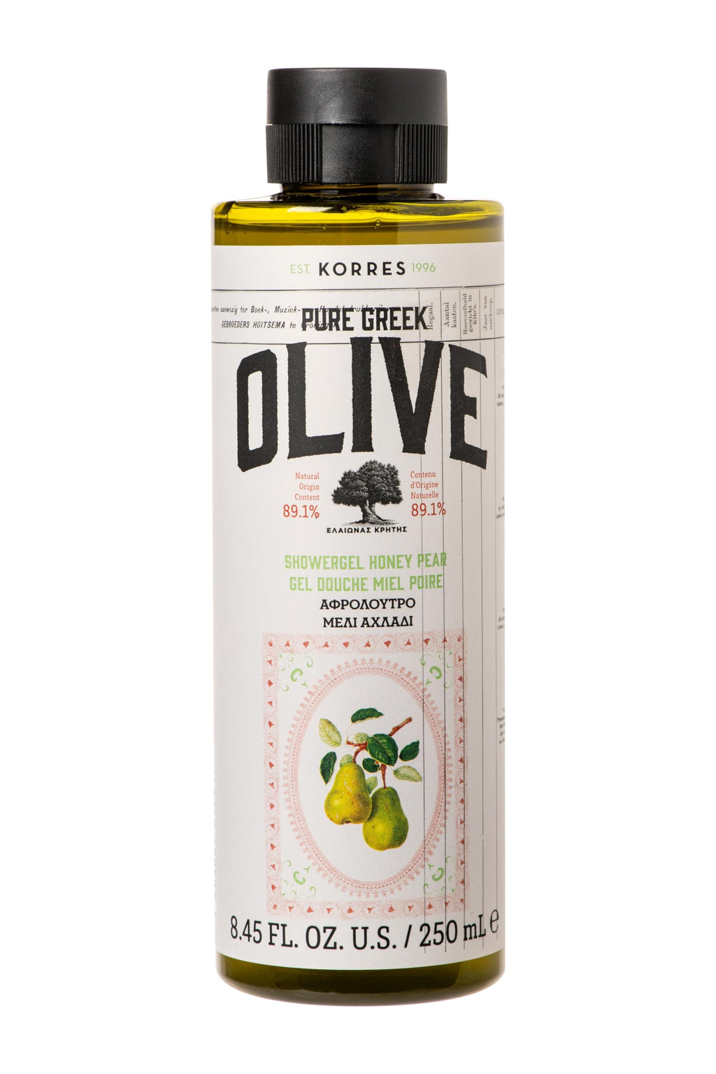 KORRES Pure Greek Olive Hydrating Shower Gel for Dry Skin