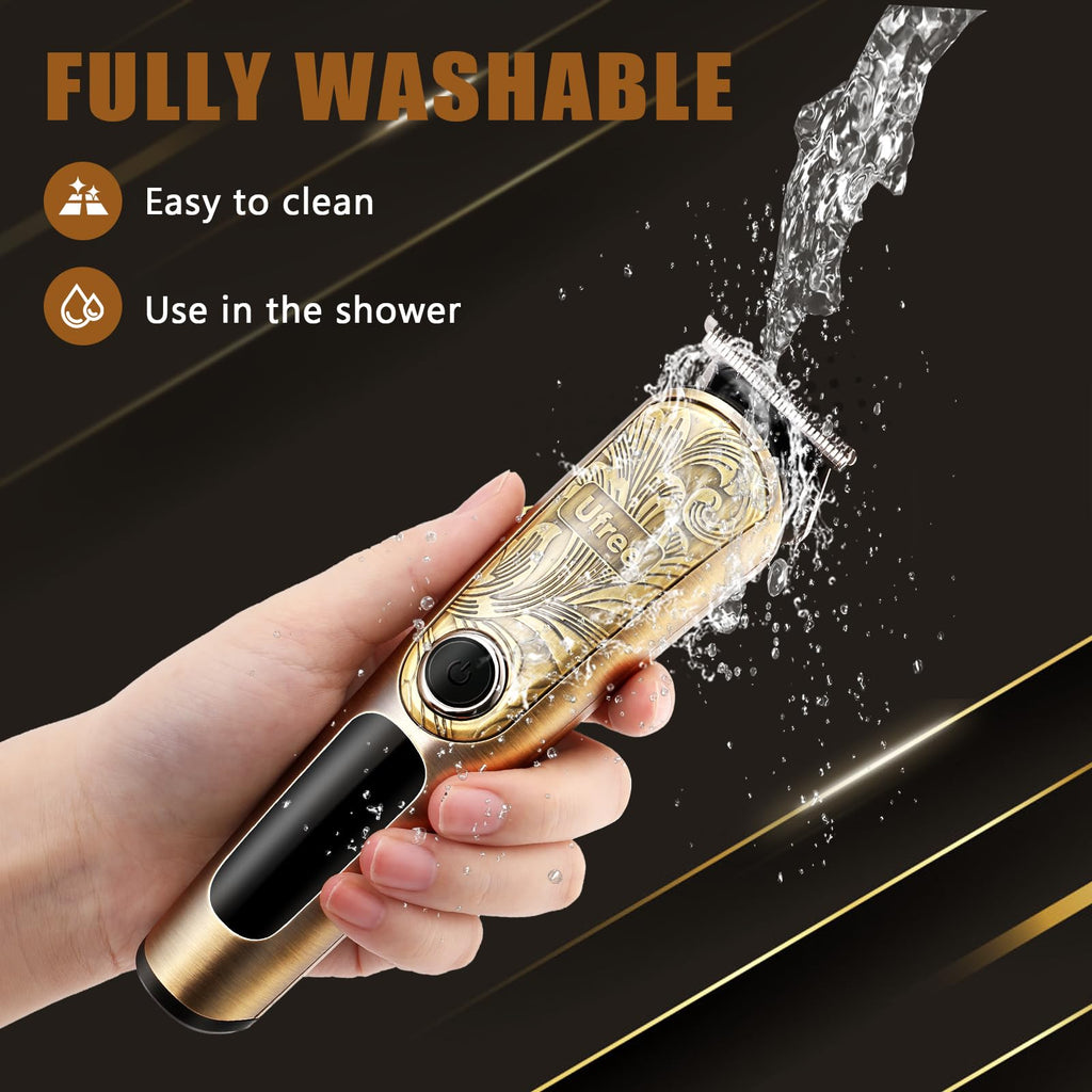 Ufree Waterproof Beard Trimmer and Grooming Kit for Men