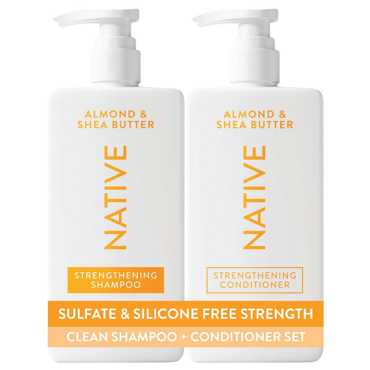 Native Hydrating Shampoo and Conditioner Hair Care Set
