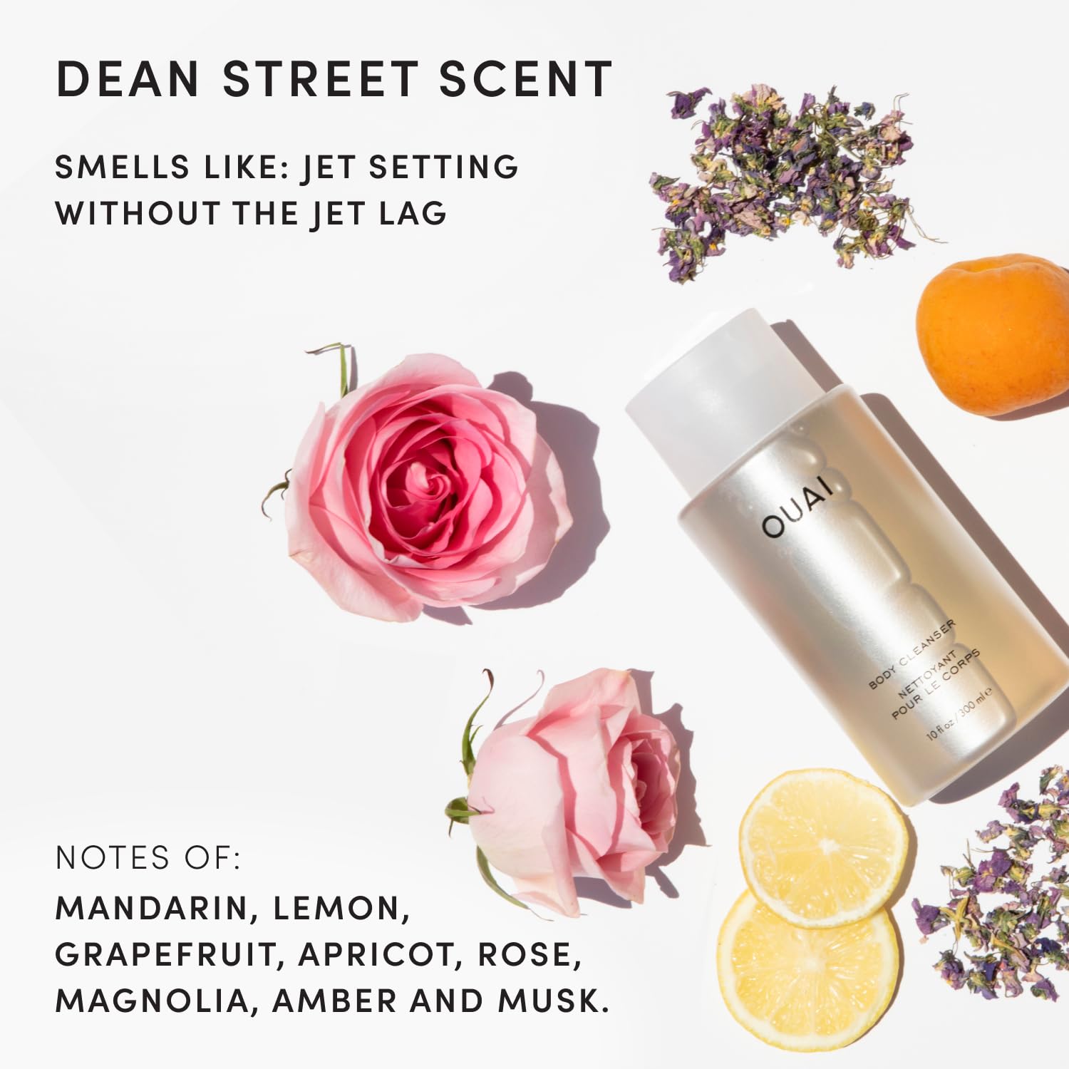 OUAI Hydrating Body Cleanser for Soft, Refreshed Skin
