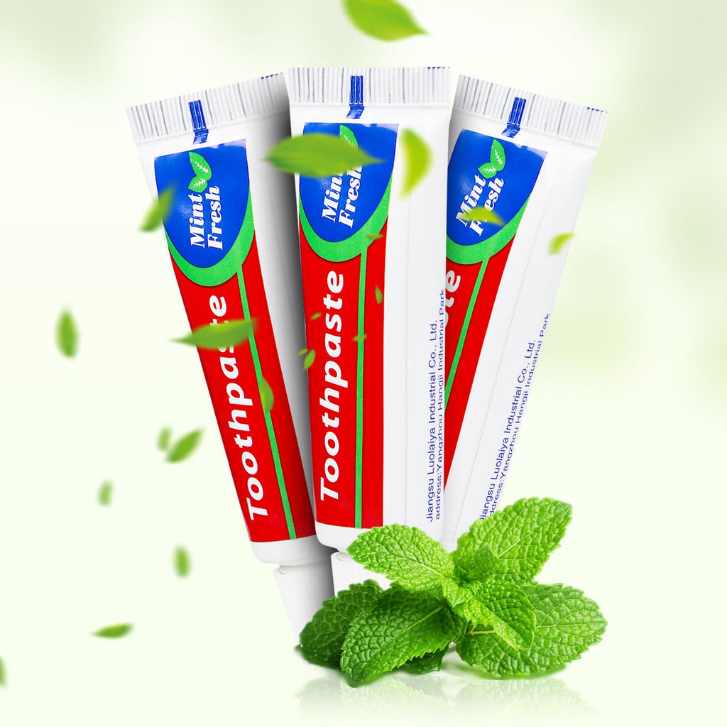 HAIFOTRVA Peppermint Travel Toothpaste, 0.88 Oz, 30-Pack
