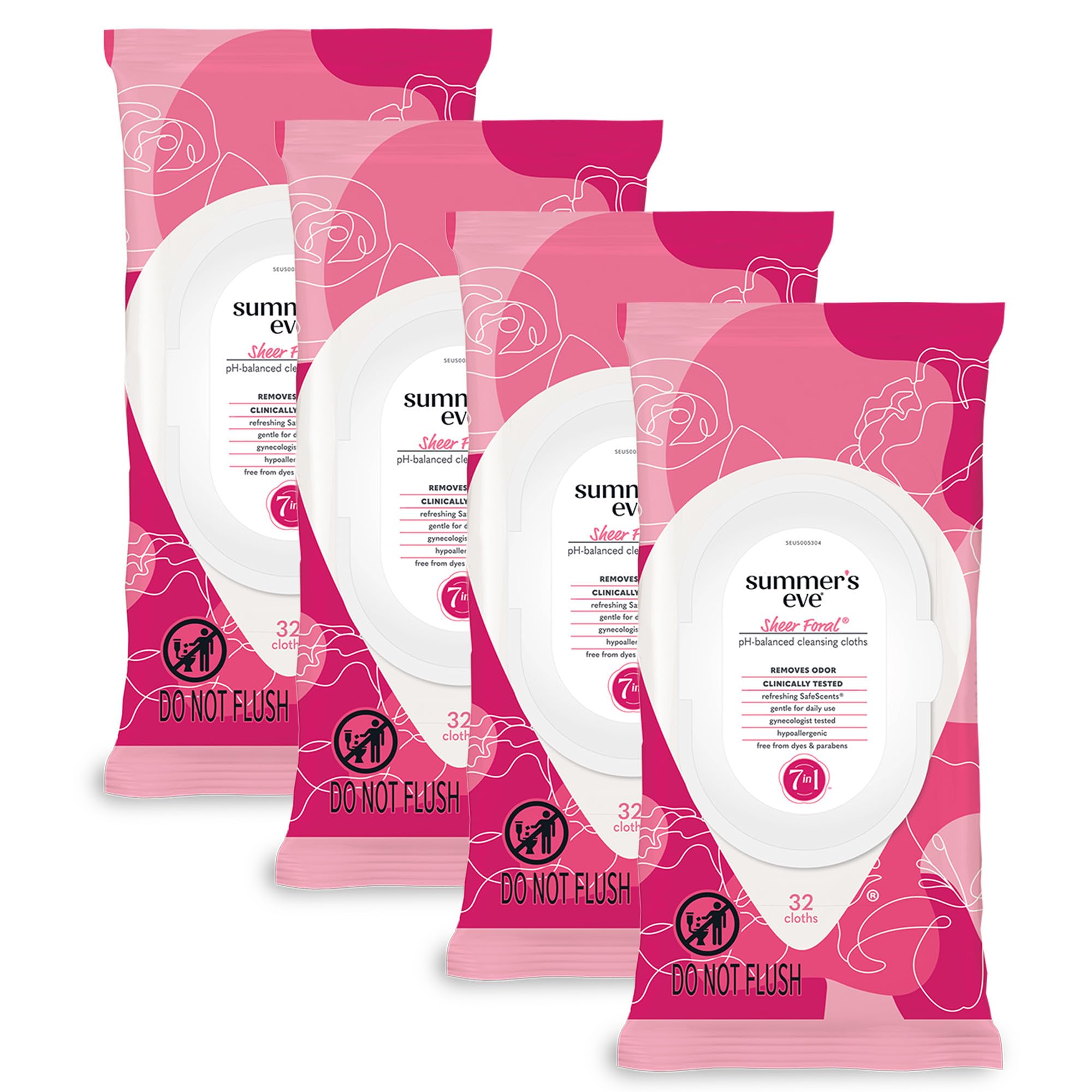 Summer's Eve Feminine Cleansing Wipes for Daily Freshness