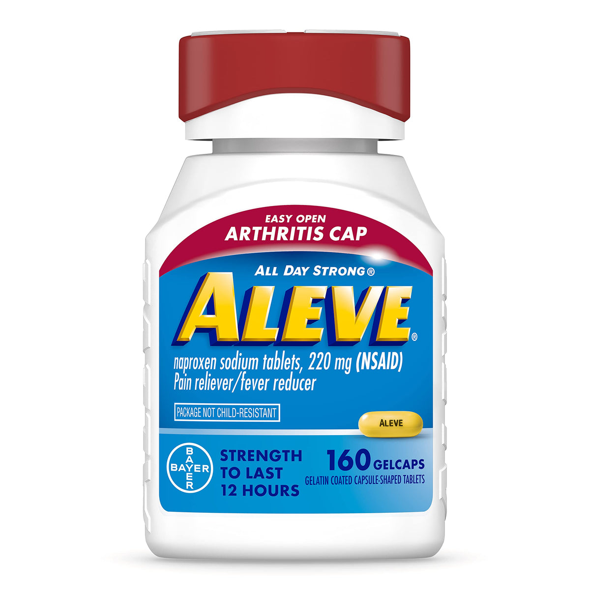 Aleve Arthritis Pain Relief Gelcaps for Joint Comfort