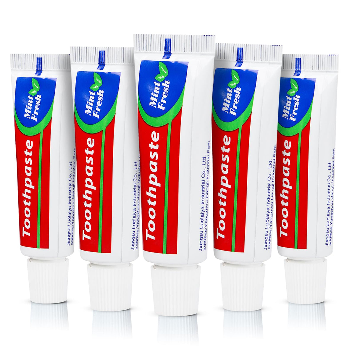HAIFOTRVA Peppermint Travel Toothpaste, 0.88 Oz, 30-Pack