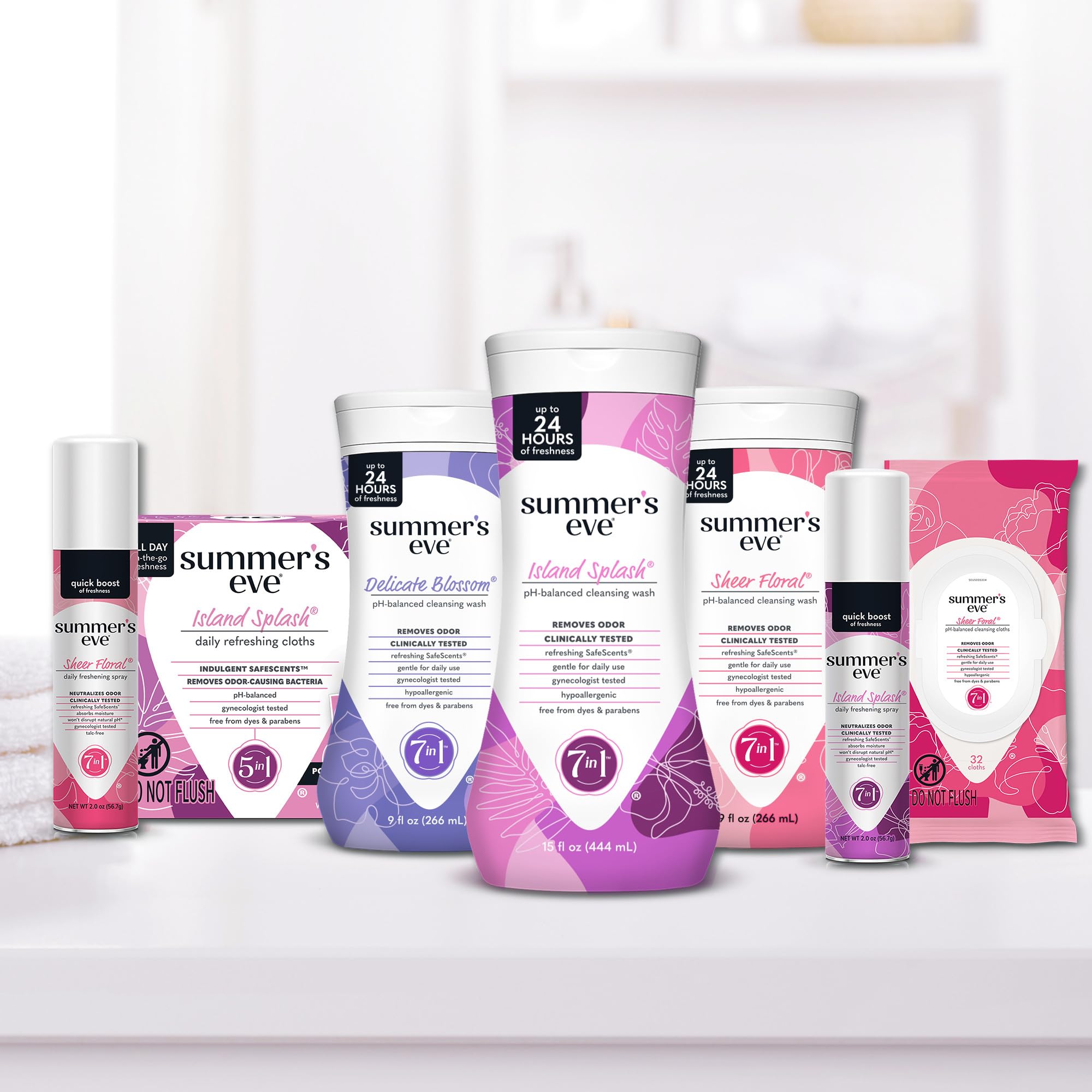 Summer's Eve Feminine Cleansing Wipes for Daily Freshness