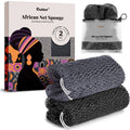 CORATED Authentic African Net Sponge for Exfoliating Bath Care