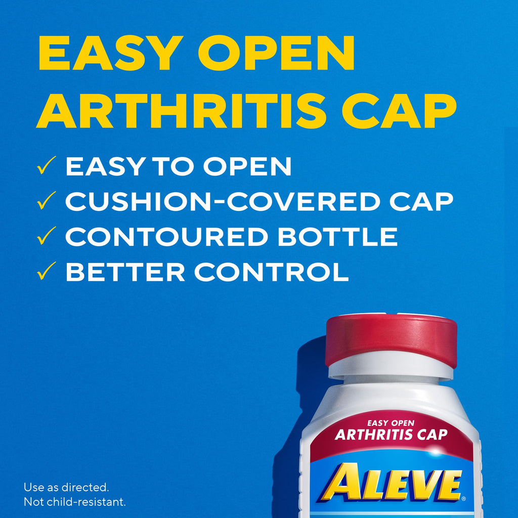 Aleve Arthritis Pain Relief Gelcaps for Joint Comfort
