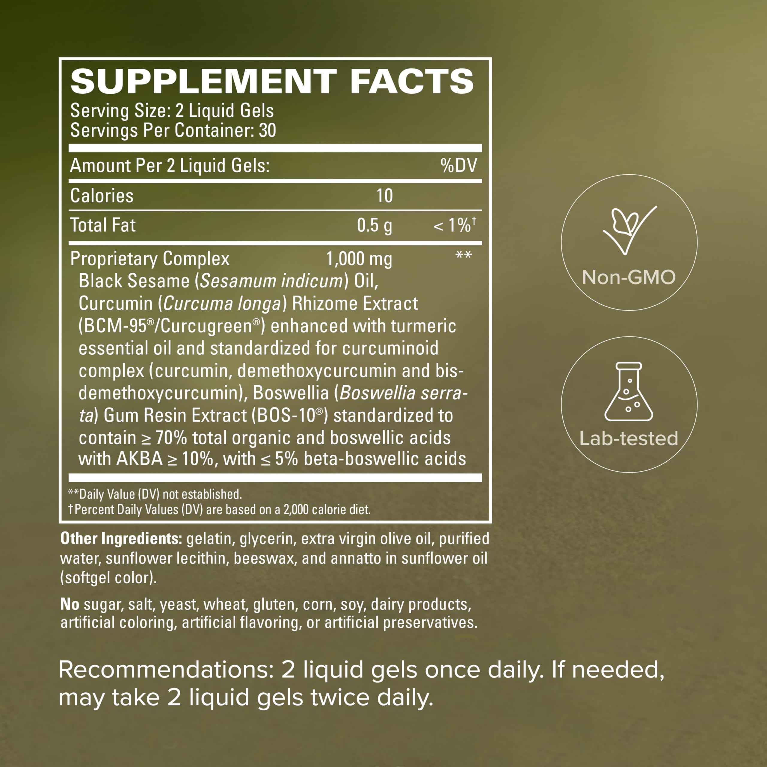 Terry Naturally CuraMed Curcumin Pain Relief Supplement