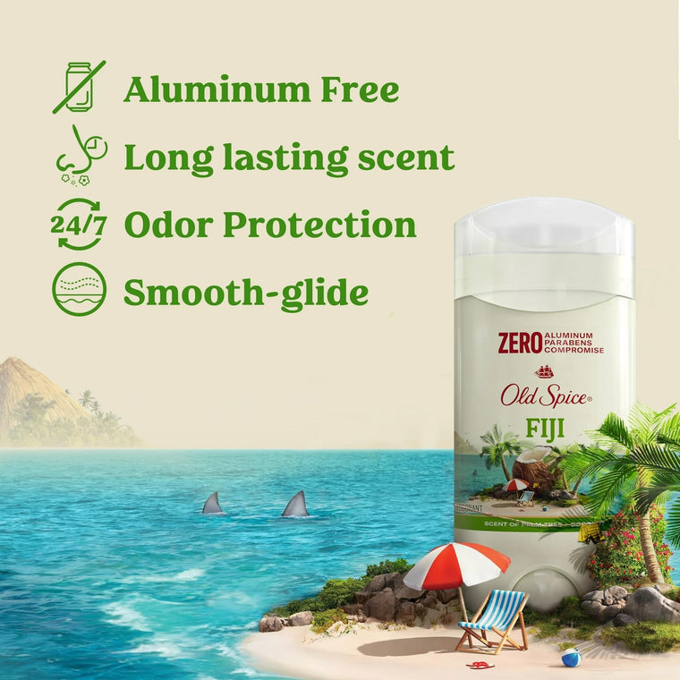 Old Spice Fiji Fresh Collection Deodorant, 3 Oz, 10-Pack