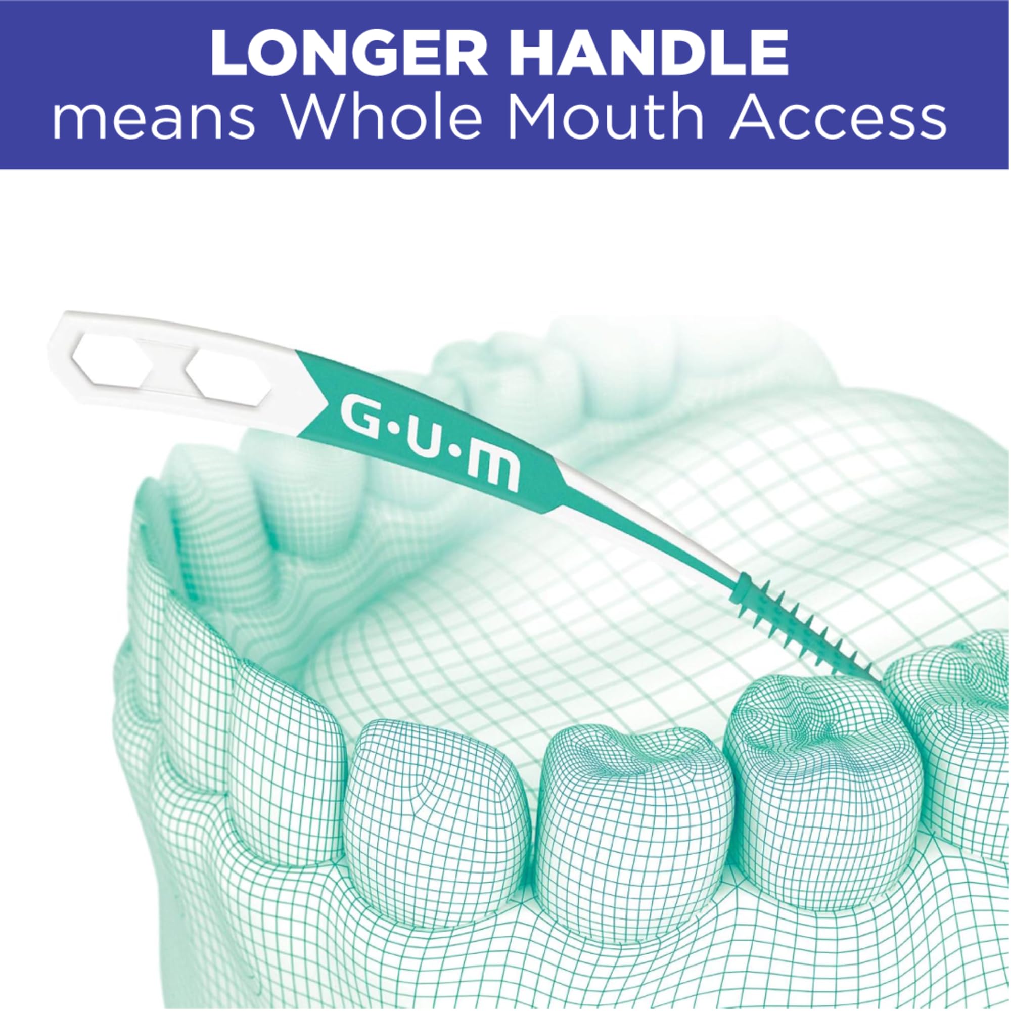 GUM Soft-Picks Advanced Interdental Brushes with Case