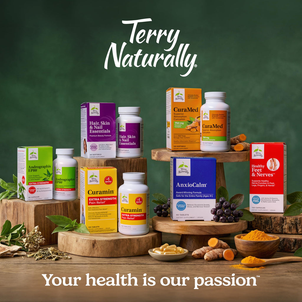 Terry Naturally CuraMed Curcumin Pain Relief Supplement