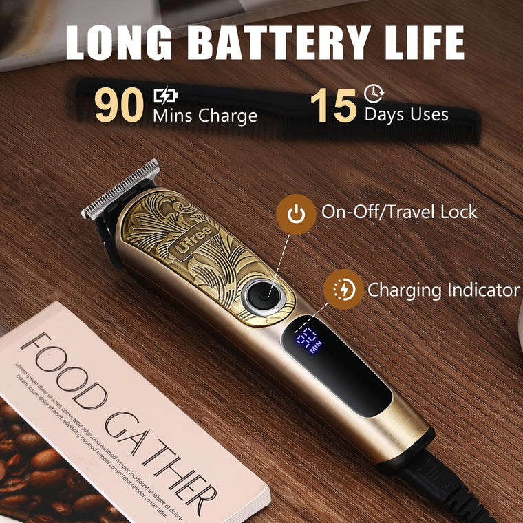 Ufree Waterproof Beard Trimmer and Grooming Kit for Men